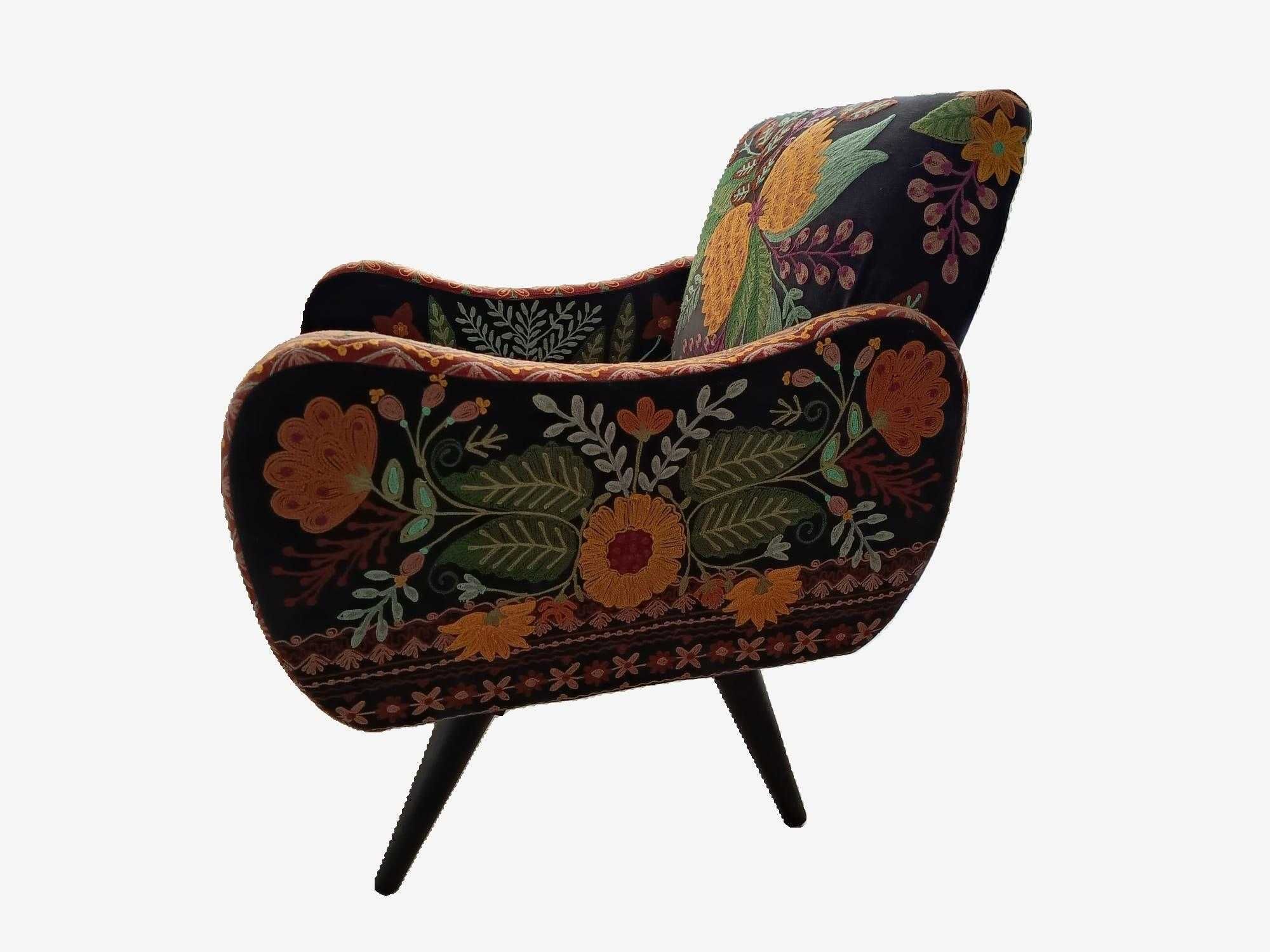 Cadeirão estampado