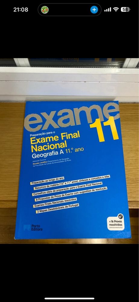 Livro preparacao de exame 11º ano geografia