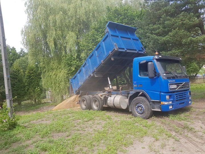 Wykop  Piasek Żwir Pospółka Gruz Kruszywo Ziemia Kopalniak Rozbiórka