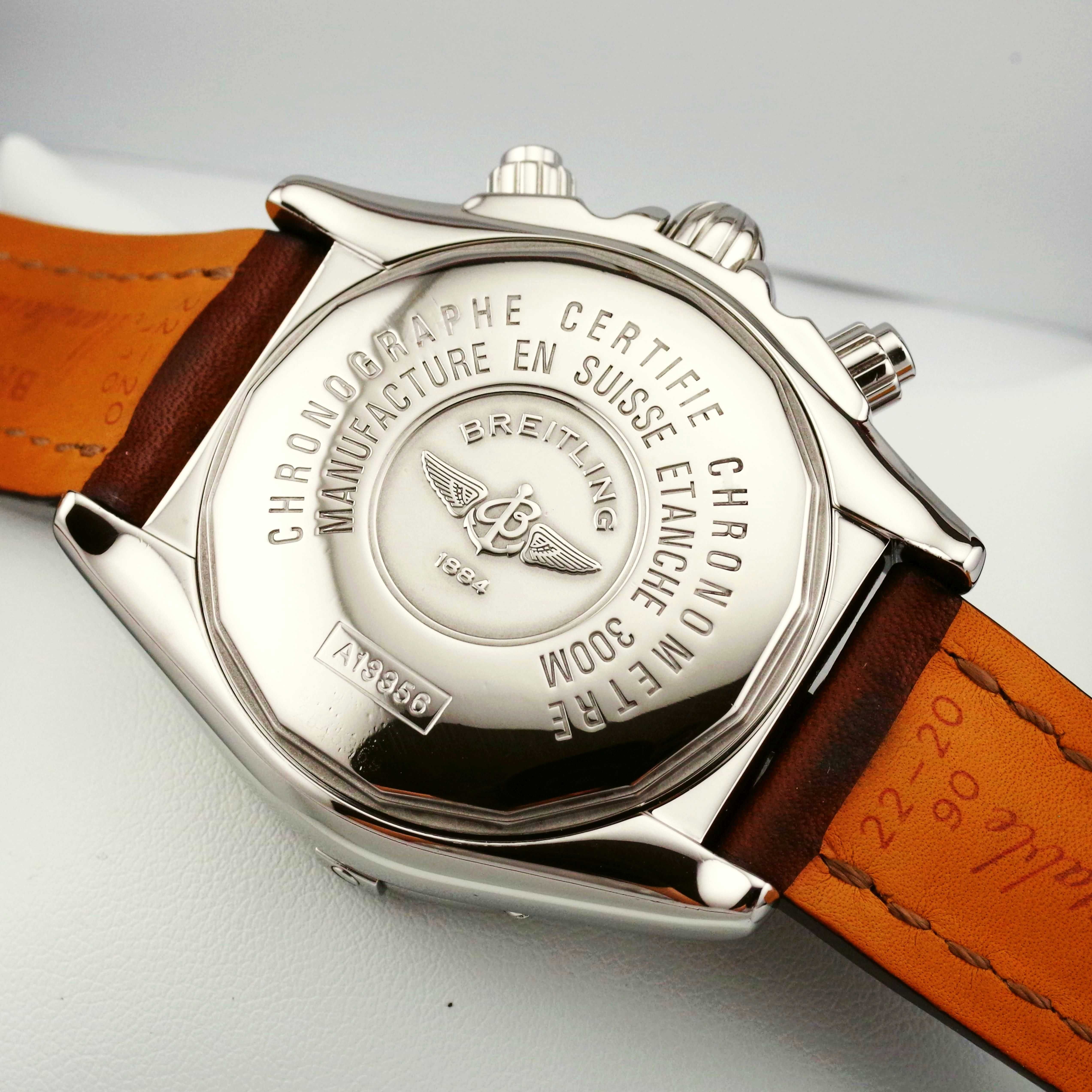 BREITLING Chronomat 44 AUTOMATIC Ref. A13356 zegarek męski FULL SET'07