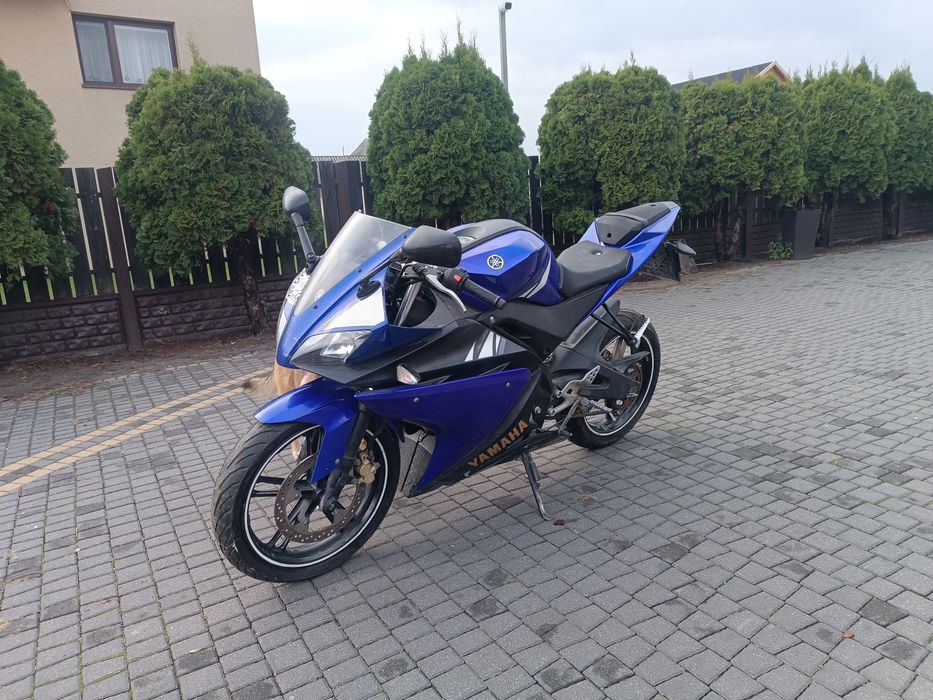 Yamaha yzf R 125 kat B zamiana zamienię motocykl quad cross prl auto