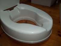 Podwyższenie kompaktu/miski wc 10 cm / 150 kg bez uchwytów, biała