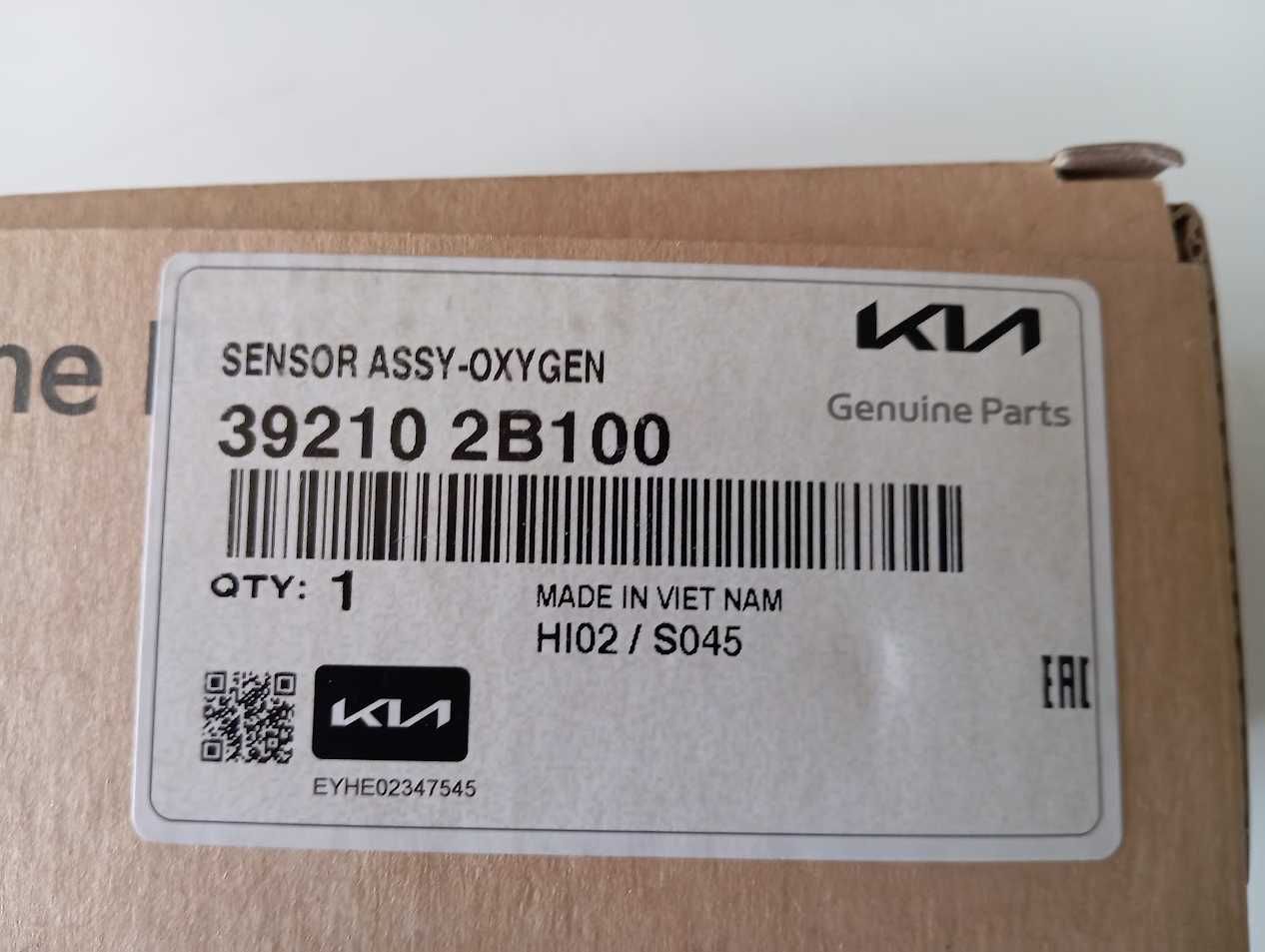 sensor Assy-Oxigénio EX/MA Banco 1, Kia Ceed gasolina 2010