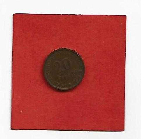 Moçambique 20 Centavos 1961
