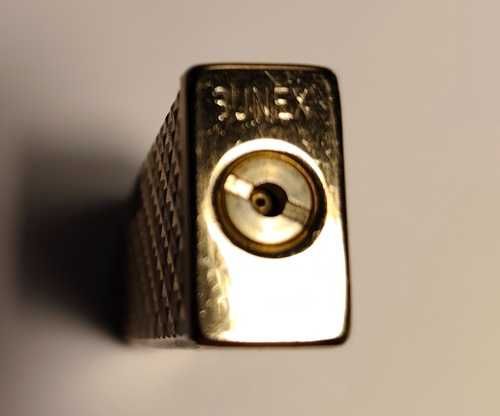 isqueiro dourado Sunex