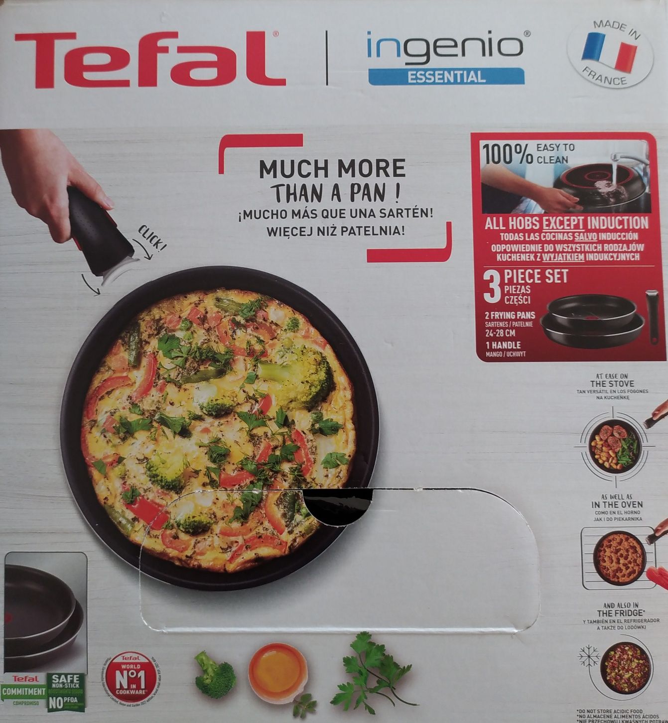 Zestaw 2 patelni Tefal Essential ingenio