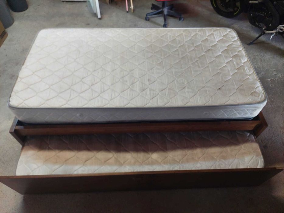 Cama dupla "gavetão"