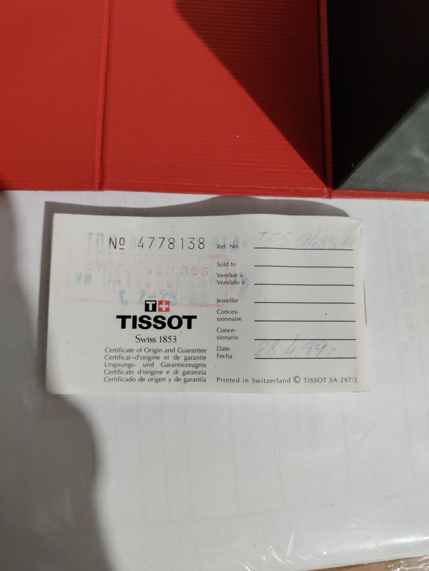 Tissot Swiss 1853 automatic 21jewels