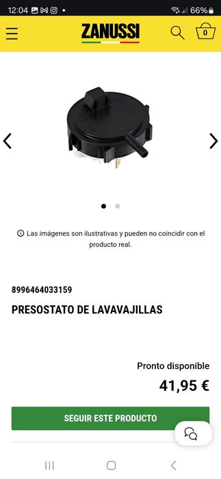 Presostato lavadora roupa