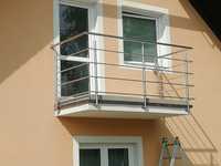 Balustrady, balkony,barierki,poręcze zewnętrzne i wewnętrzne Stal