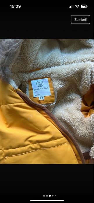 Zimowy kombinezon cool club (nowy)