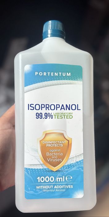 izopropanol marki PORTENTUM o stężeniu 99,9%,