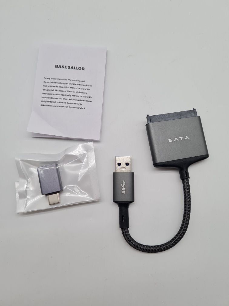 Adapter USB 3.0 do SATA III konwerter przejściówka do dysku 2,5