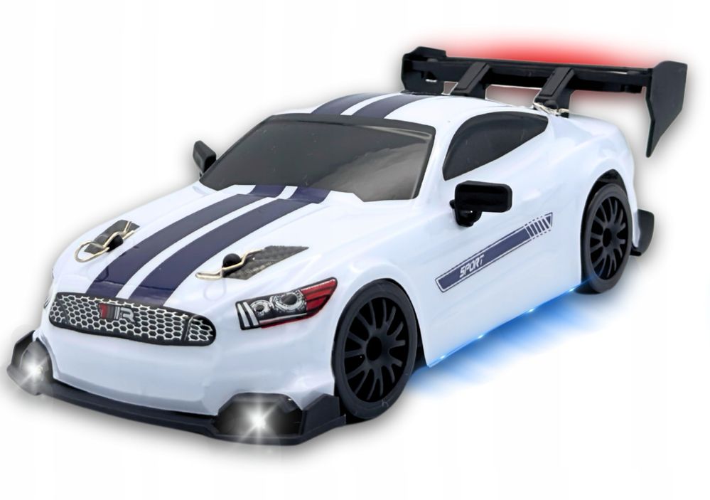 DRIFT Samochód zdalnie sterowany AUTO RC 4x4 PREZENT Mustang na pilot