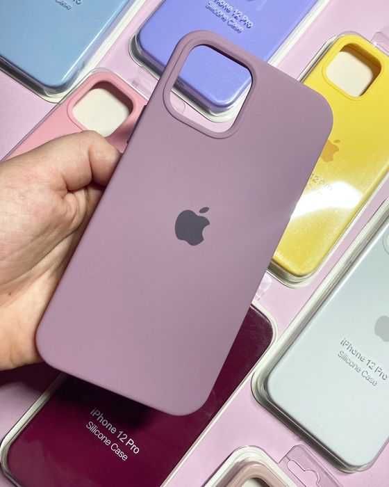 Чохол Silicone Case Full iPhone 13 Pro Max Айфон Чехол Закрытий низ