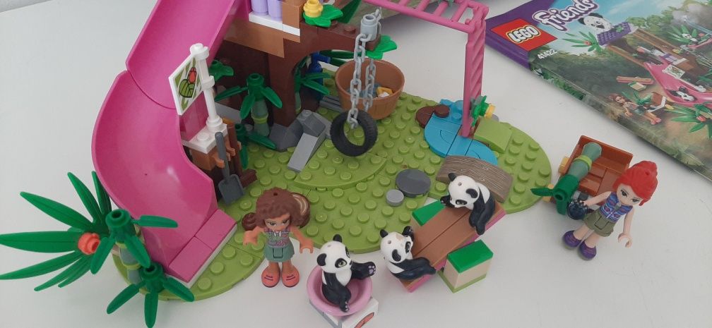 Lego friends 41422 domek pandy zjeżdżalnia kompletny