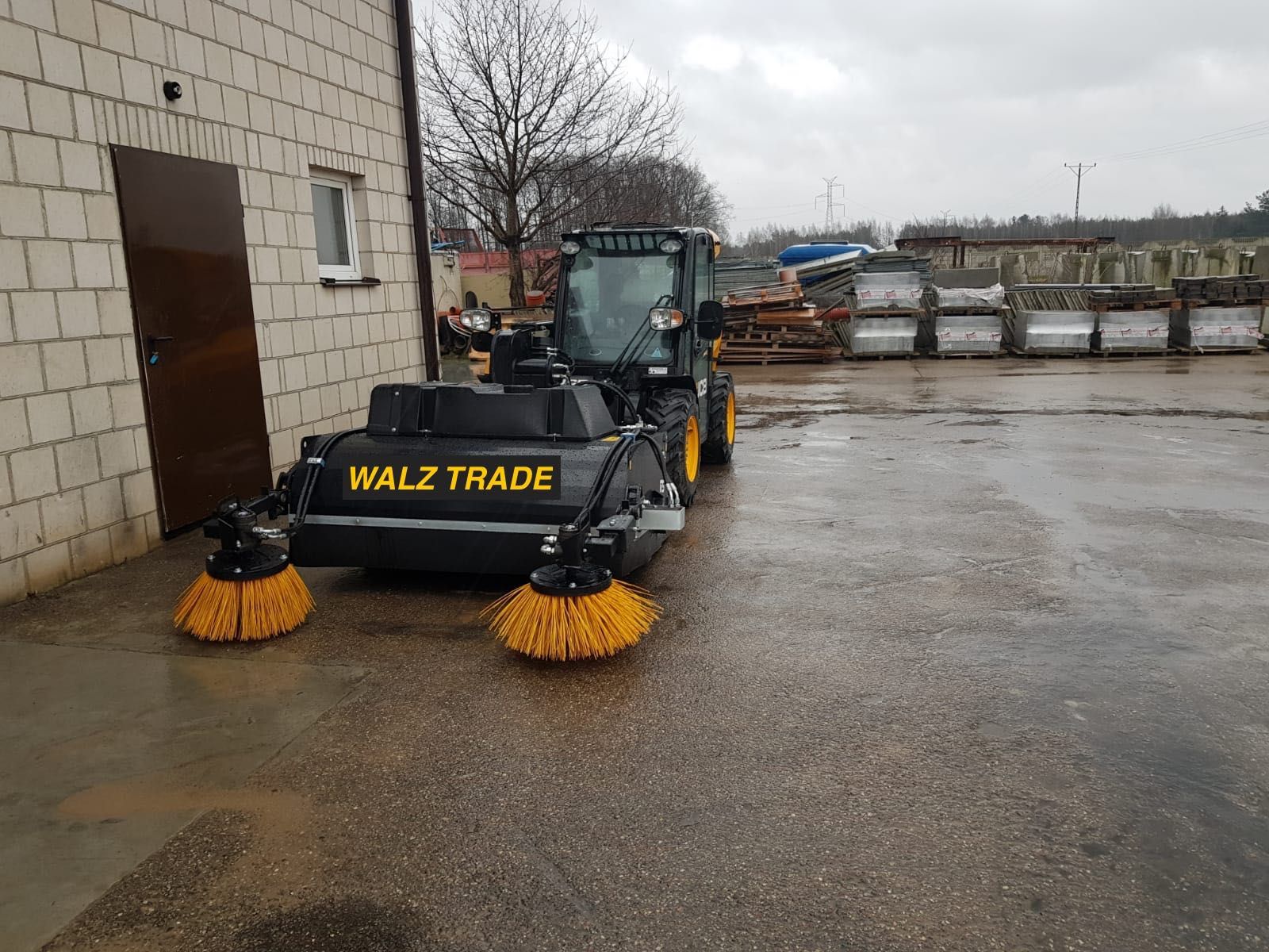 Zamiatarka Bobcat / Manitou / HARDOX . Do ładowarki, koparko-ładowarki
