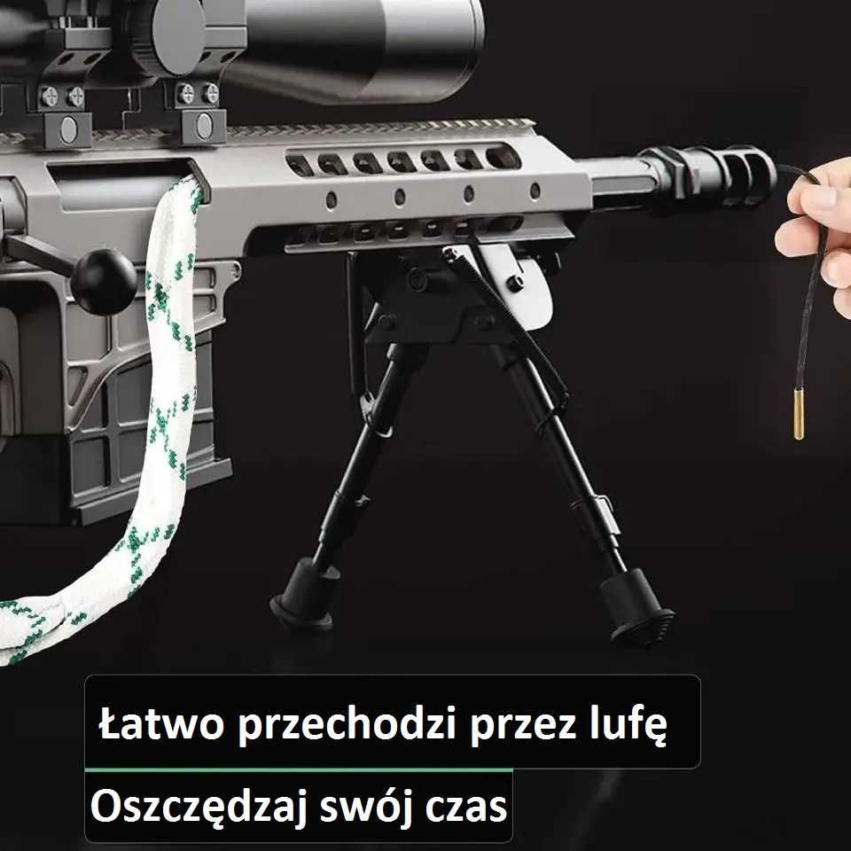 Sznur, wycior do czyszczenia broni, przewodu lufy 7.62 mm