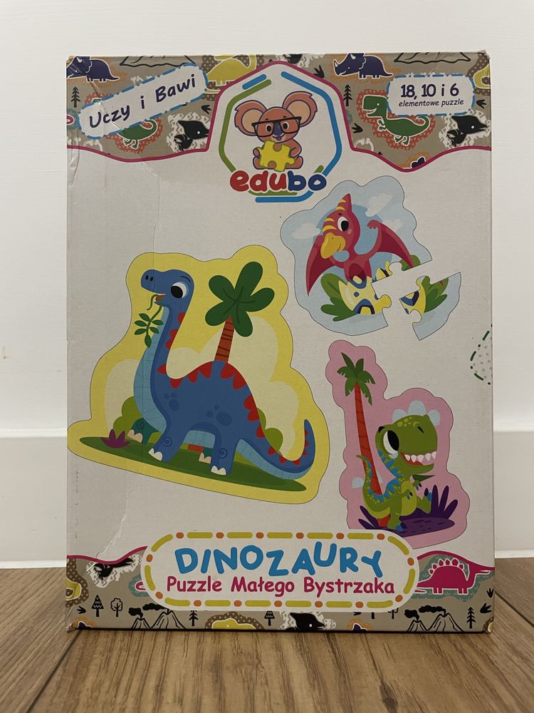 Puzzle dinozaury malego bystrzaka