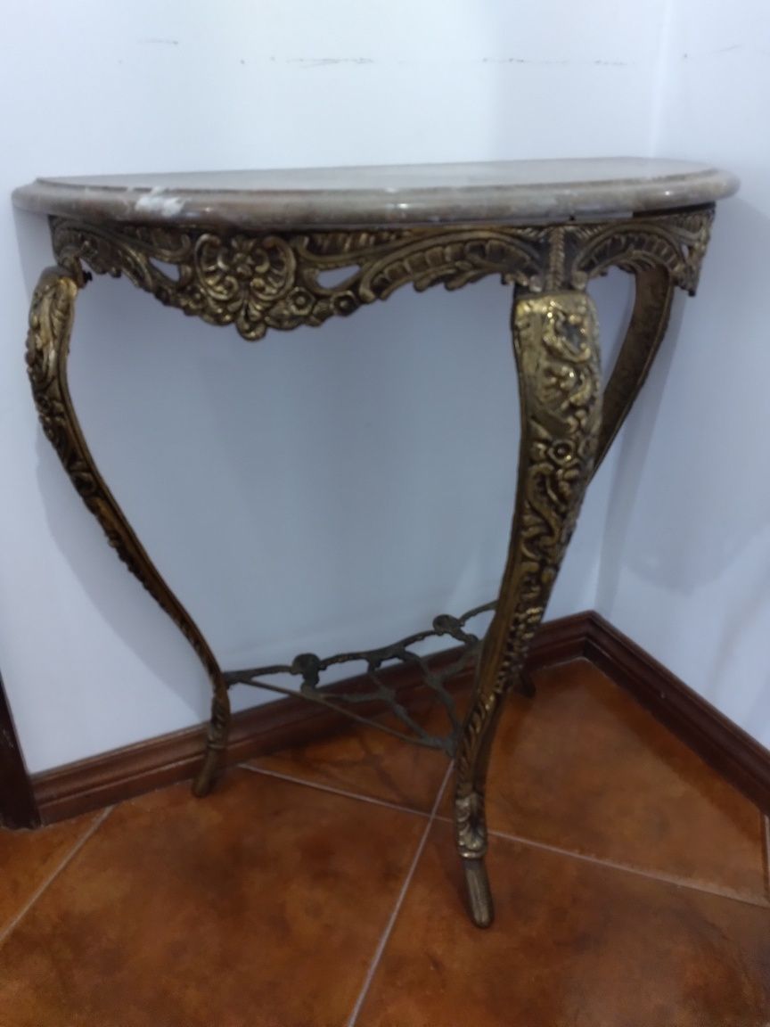 Conjunto em latão