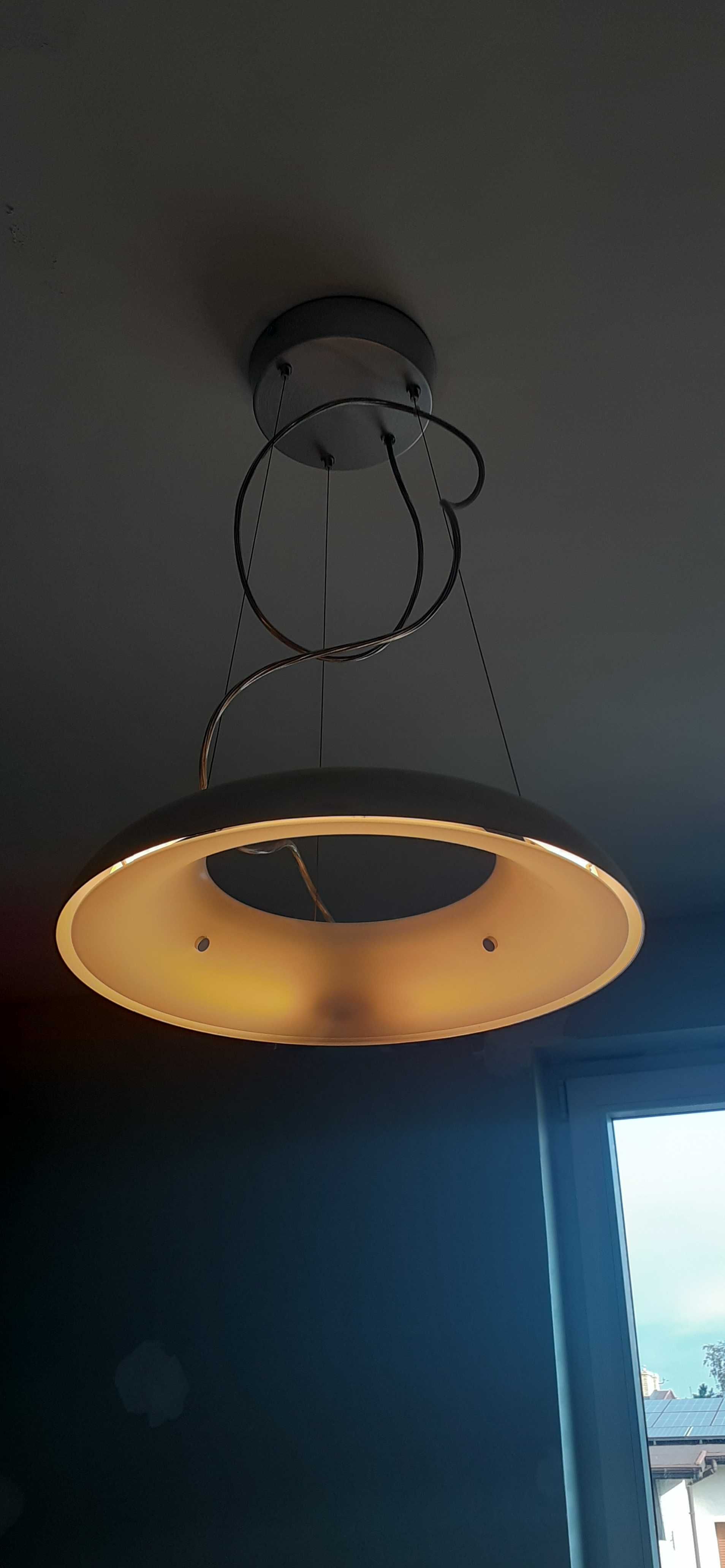 Lampa PHILIPS srebrno-biała z wyposażeniem
