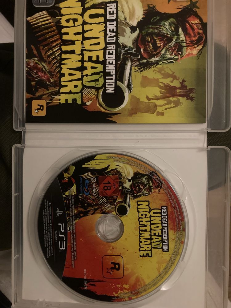 Gry RDR i RDR Undead Nightmare na Ps3