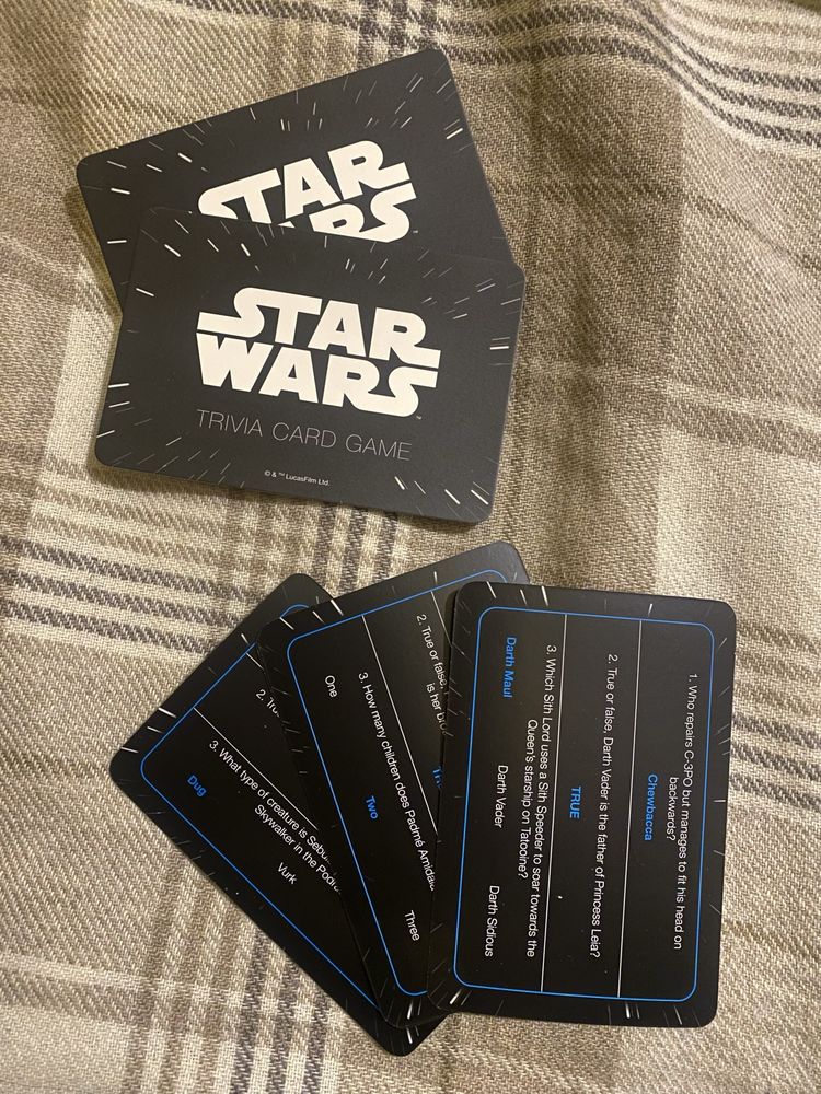 star wars trivia card game зоряні війни карточна гра англійською