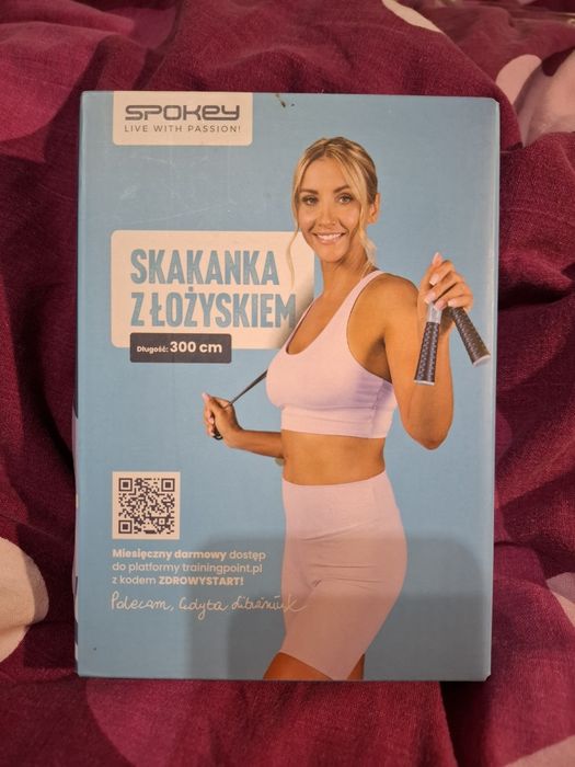 Skakanka z łożyskiem 300cm nowa spokey