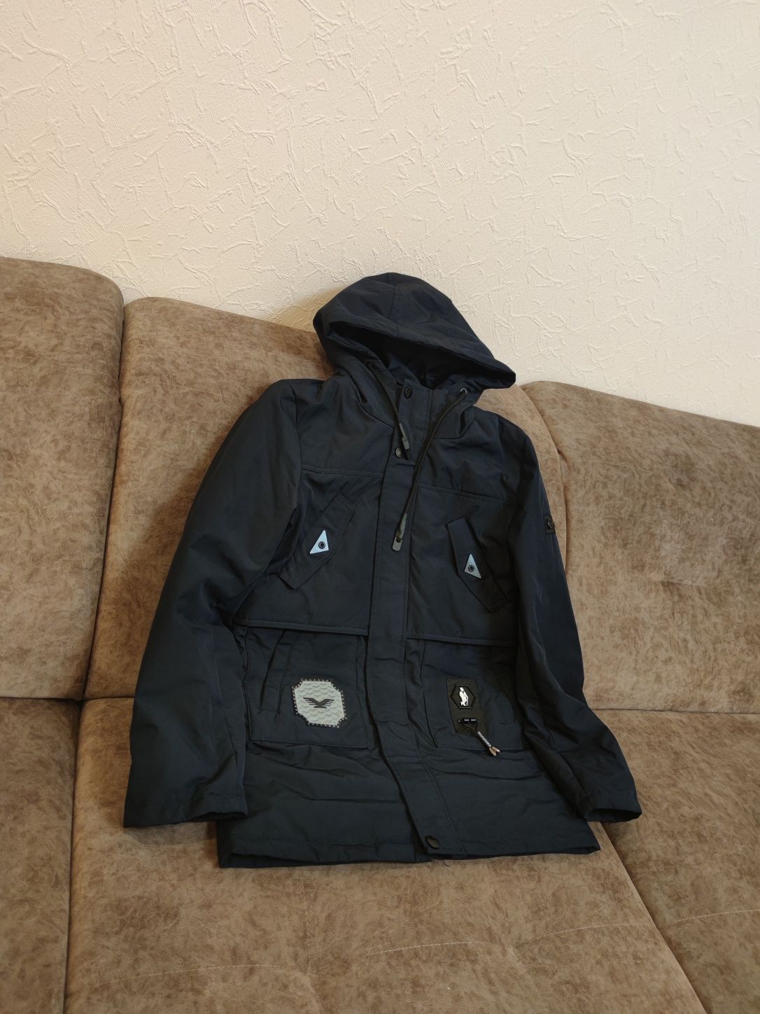 Куртка- пальто демисезонная на рост 152 см