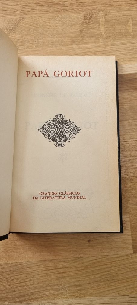 Livro Papá goriot