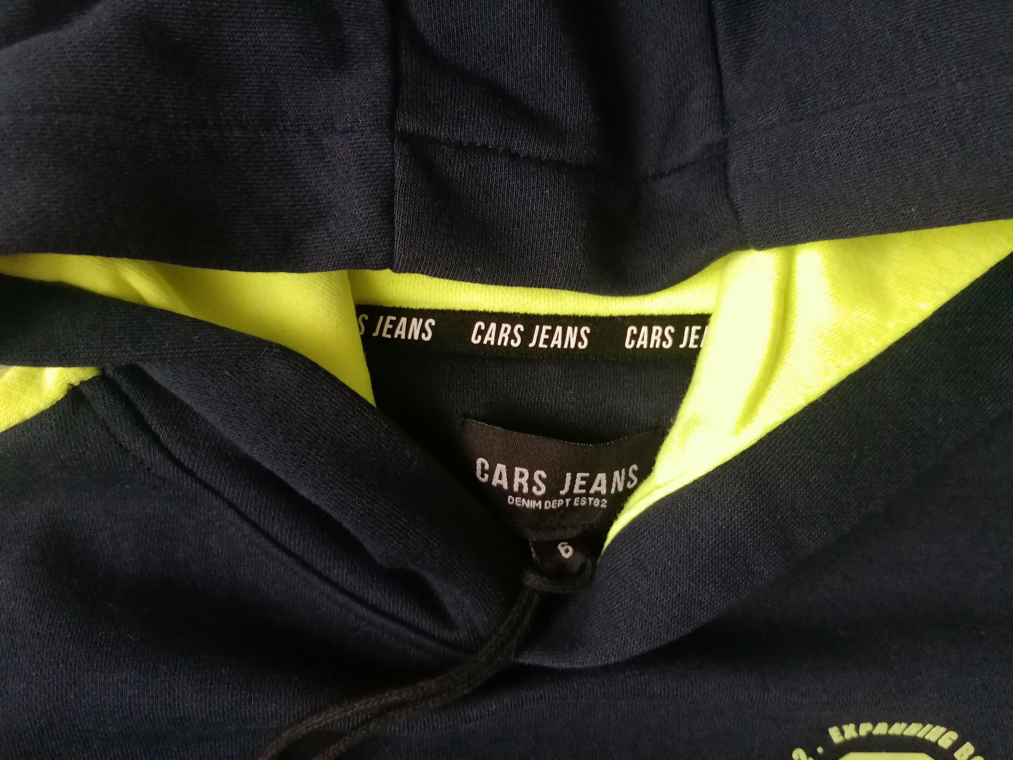 Nowa z metką bluza dla chłopca Cars Jeans rozm. 116