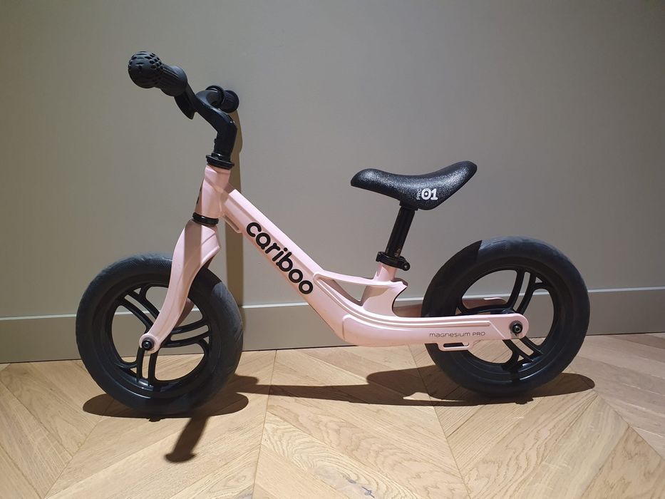 Rowerek biegowy cariboo 01 magnesium pro rozowy