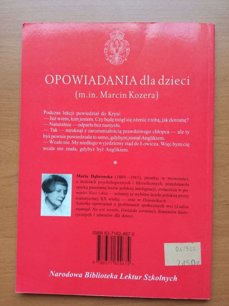 Opowiadania dla dzieci - Dąbrowska