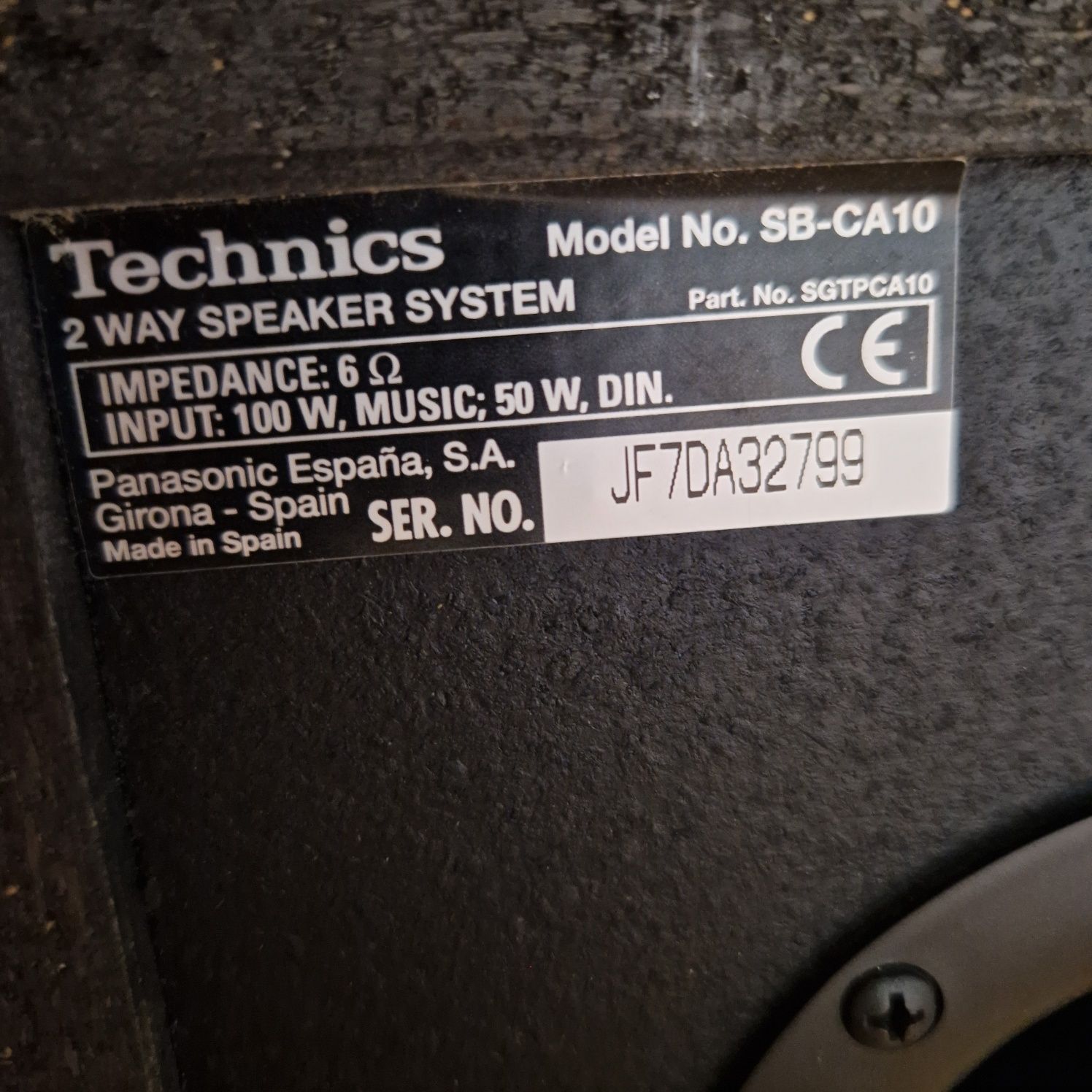 Kolumny technics sb-ca10