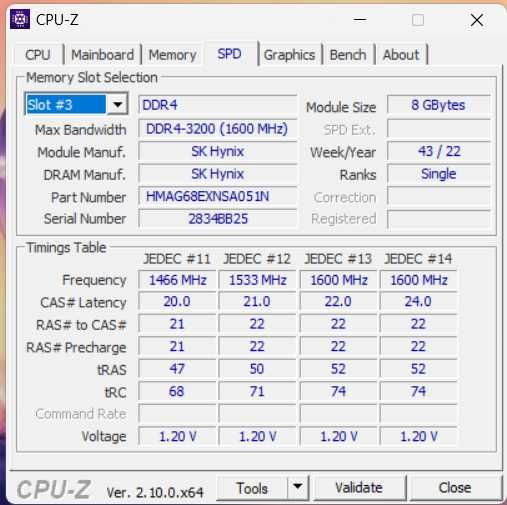 Pamięć RAM 16 GB DDR4 (2x8GB SODIMM)