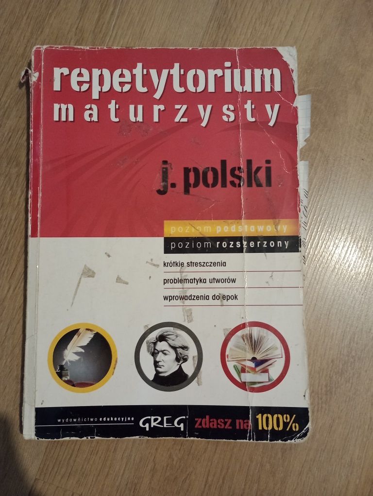 Repetytorium maturalne, język polski