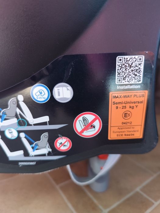 Fotelik Britax Romer MAX Way Plus