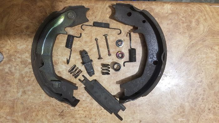 Система стояночного тормоза барабан Kia Sportage 2, -04-10г Tucson 1