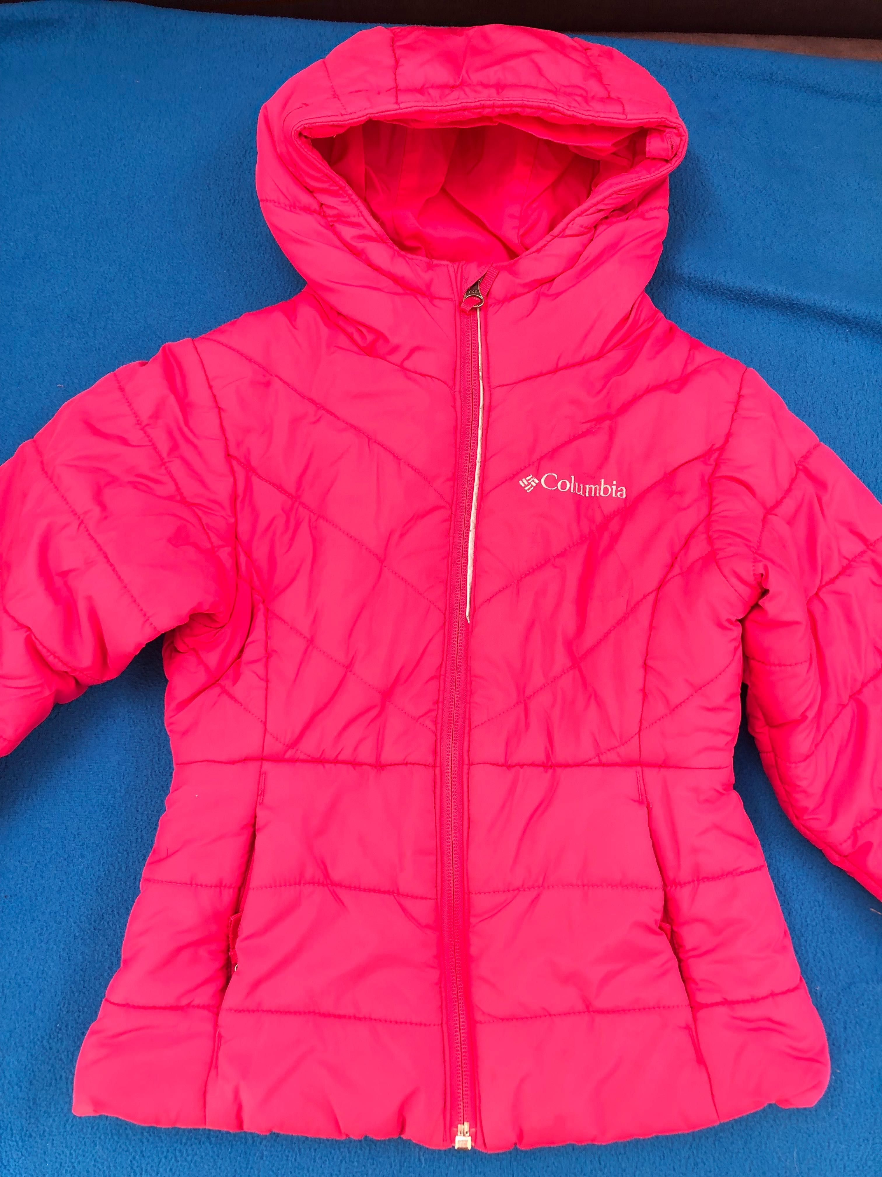 Дитяча зимова куртка Columbia для дівчинки 4-5 років