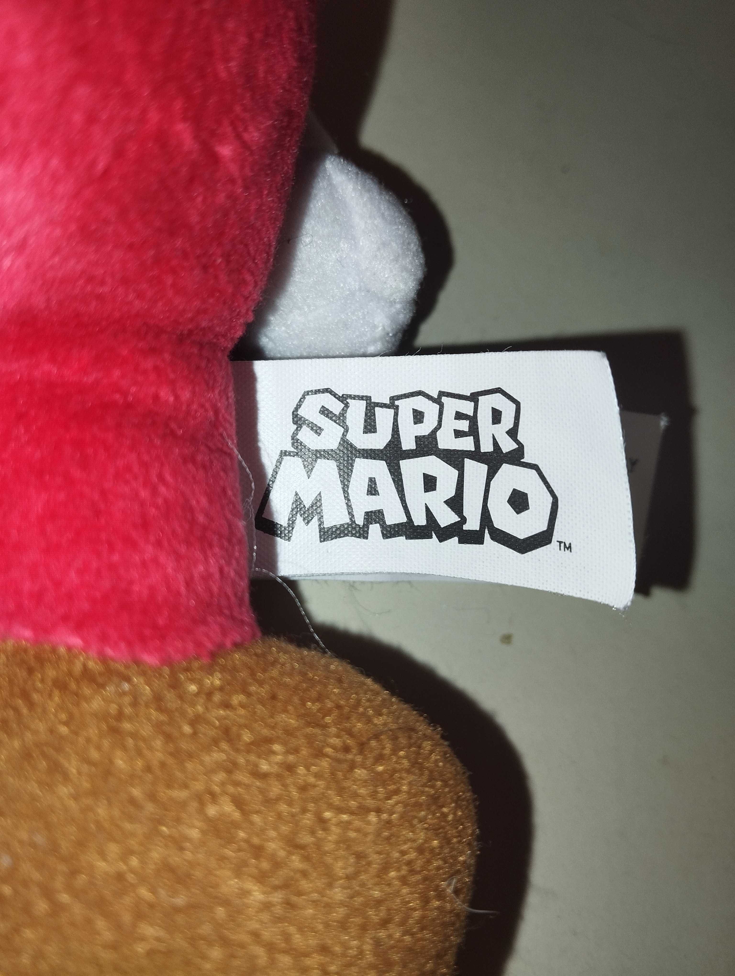 Super Mario white maskotka Nintendo 26cm pluszak biała czapka