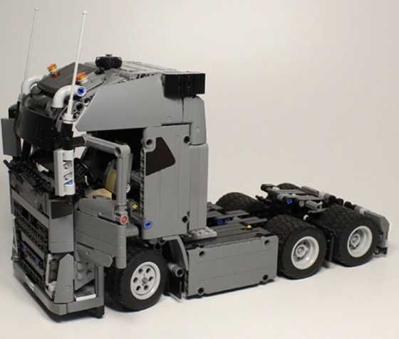 Klocki wzór LEGO Ciężarówka Volvo Tir Samochód Prezent