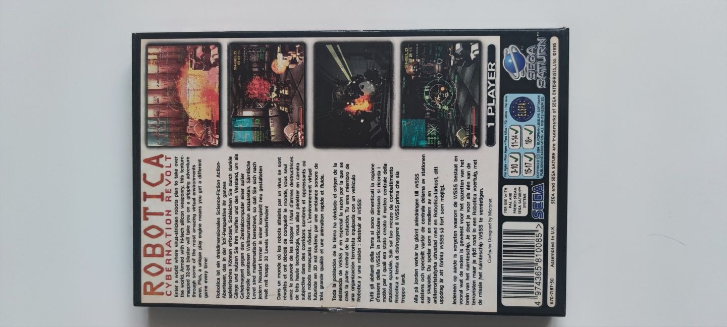 Robotica - Sega Saturn - Impecável