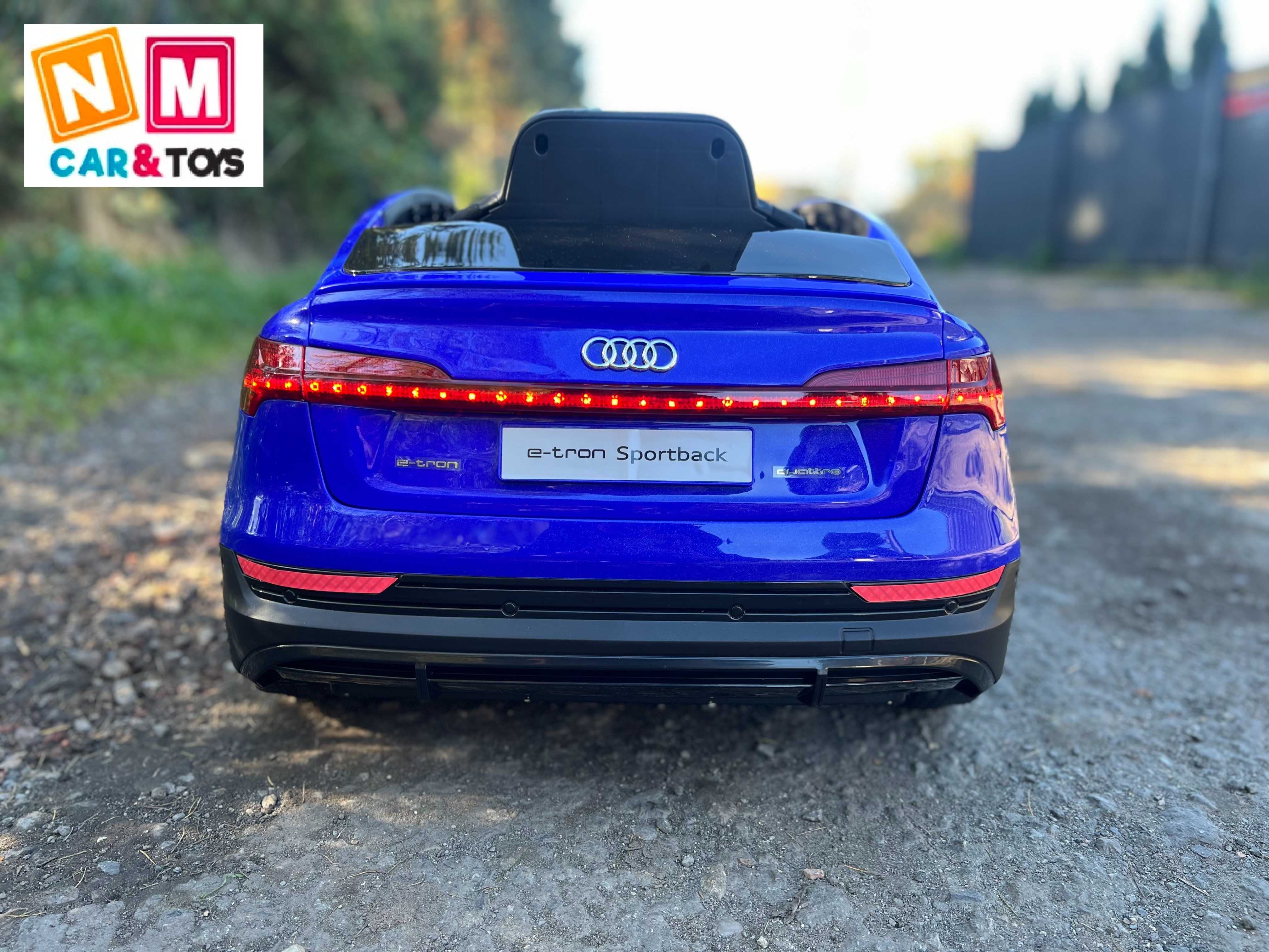 Auto Autko na akumulator 4x45W ! Audi E-Tron Sportback Pojazd samochód