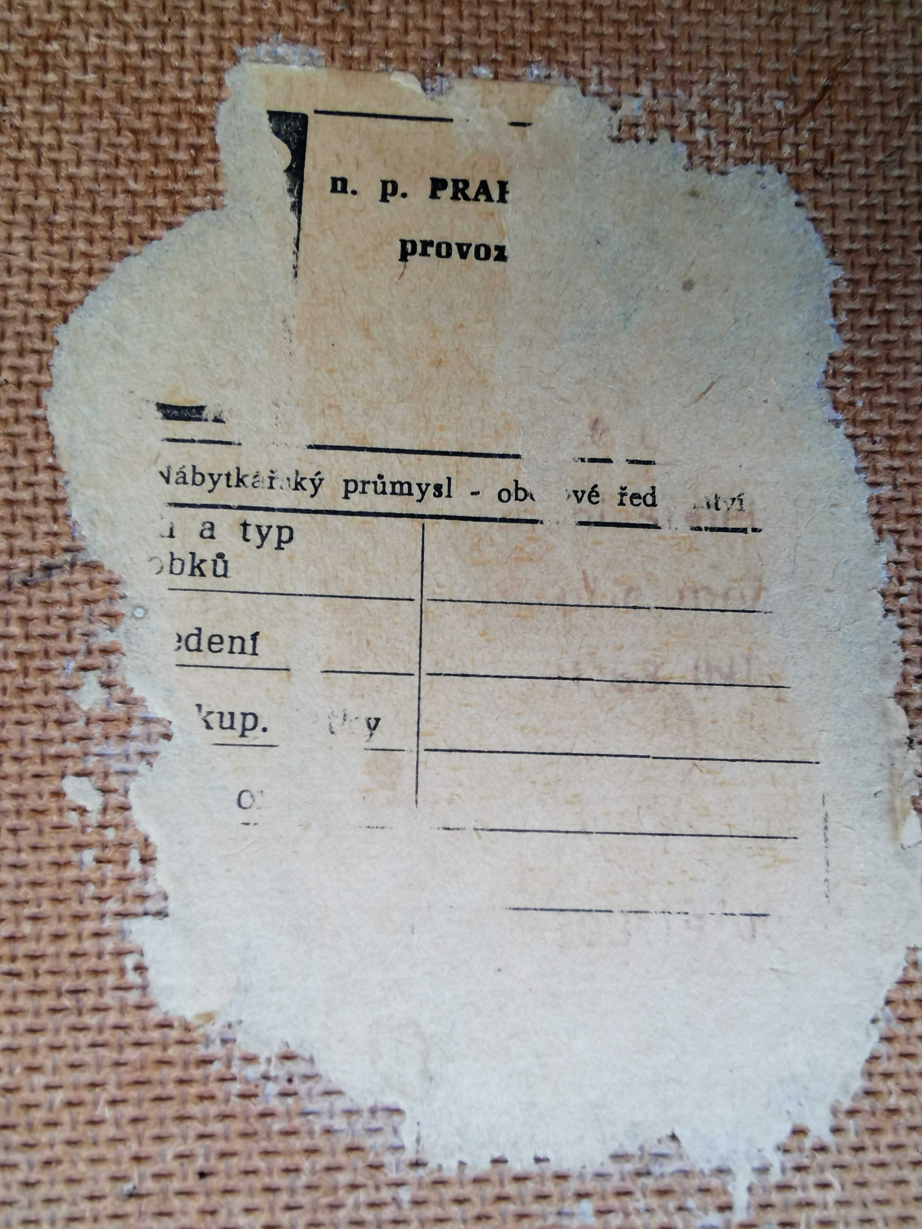 Ława, stolik kawowy proj. Jiří Jiroutek, Czechosłowacja '60, Prl