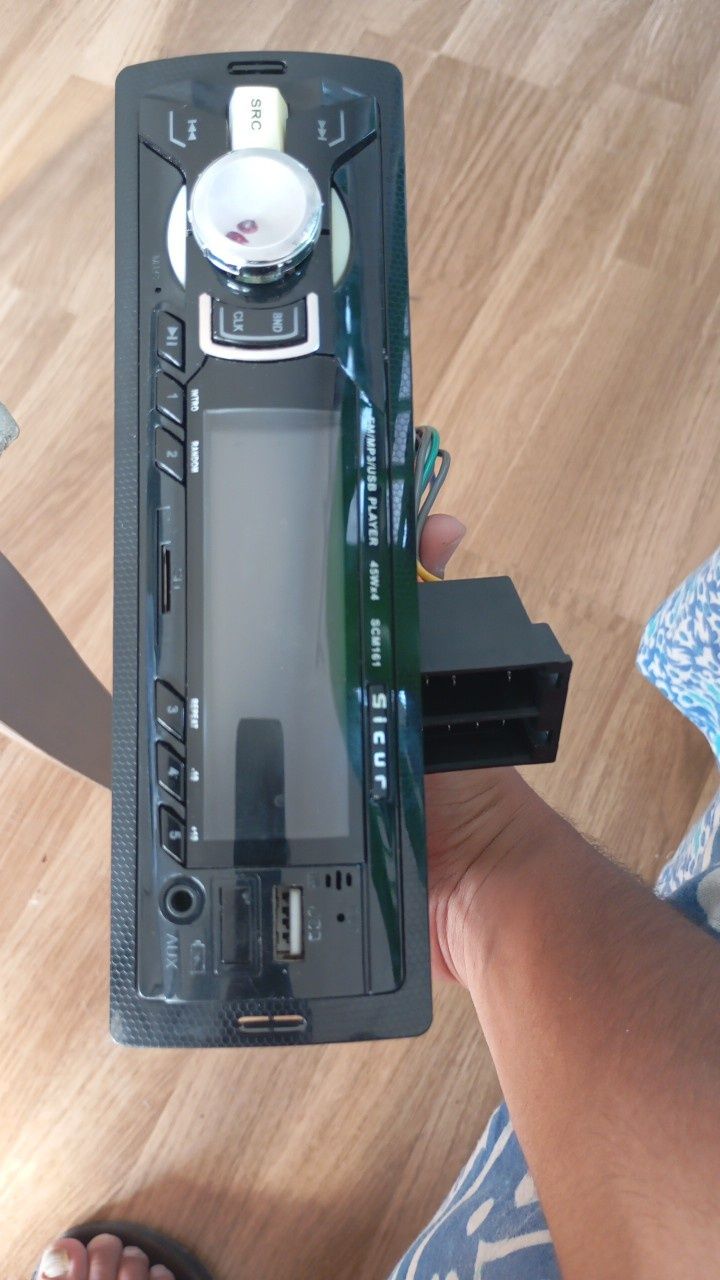 Rádio sicur praticamente novo
