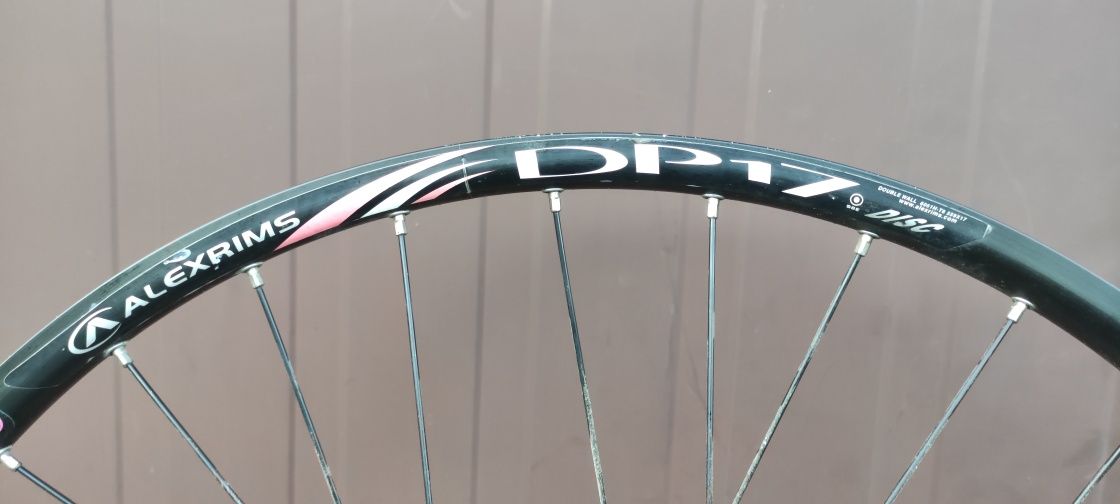 Felga / tylne koło rowerowe Alexrims 26' DP17 Disc opona gratis