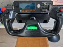 Pro flight yoke Saitek+painel múltiplo+acelaração