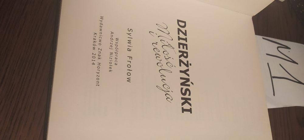 Dzierżyński miłość i rewolucja Sylwia Frołow