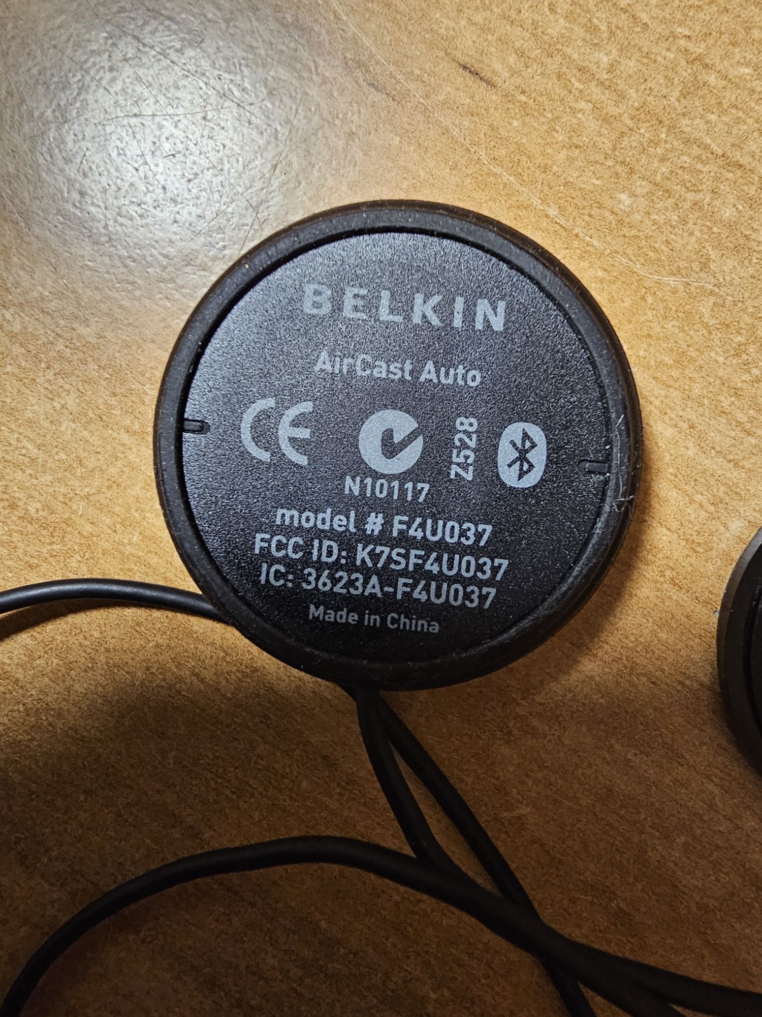 Belkin AirCast Auto Transmiter Bluetooth F4U037