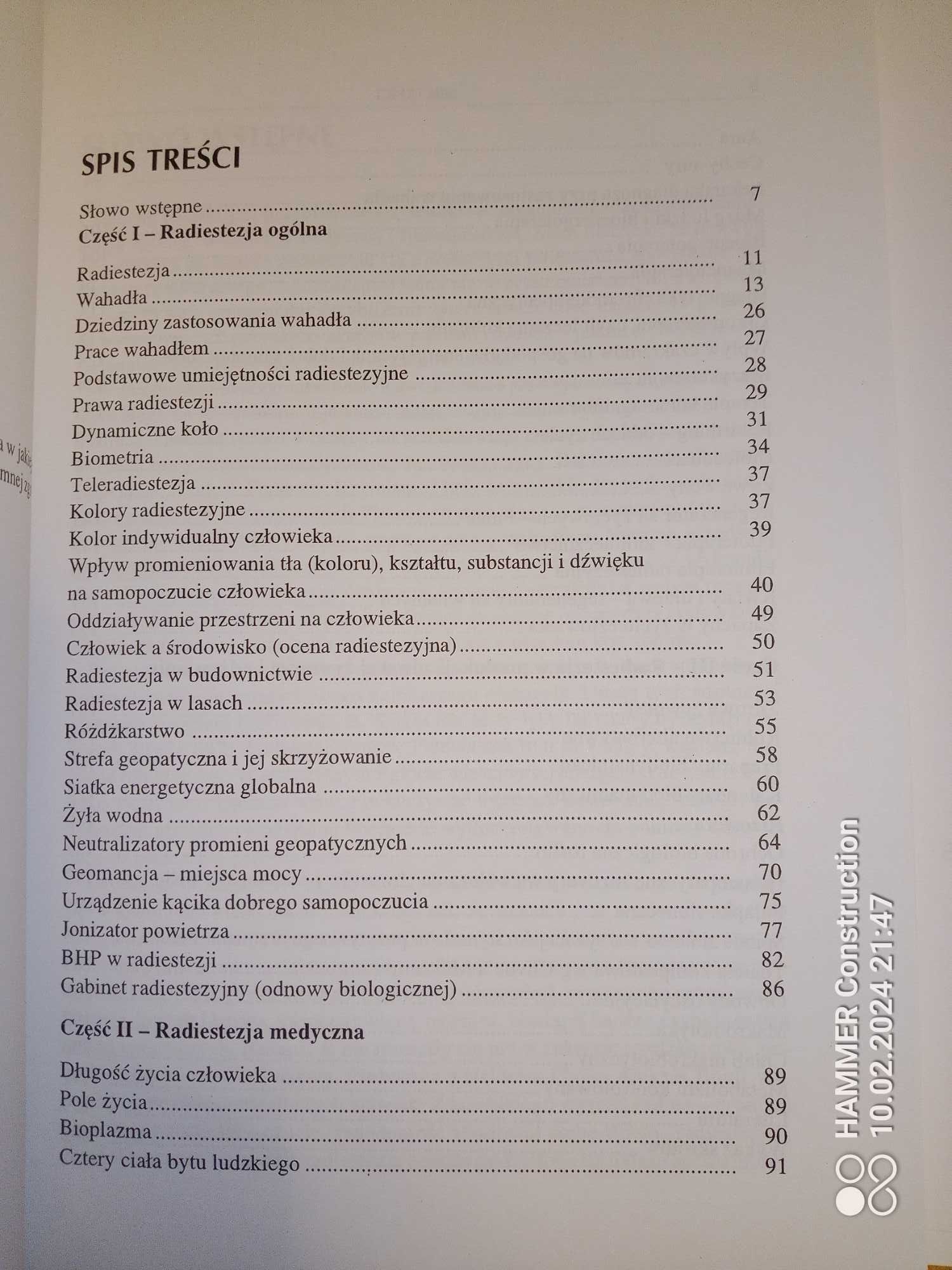 Radiestezja - sposób na życie 1998 F.Dąbrowski